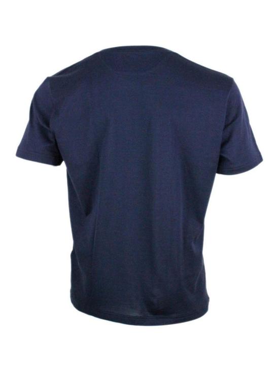 26SS 일레븐티 반팔 티셔츠 X75TSHH04TES1113 Blue - ELEVENTY