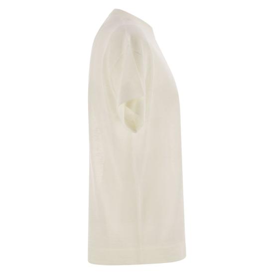 25SS 브루넬로 쿠치넬리 스웨터 M1T244710 WHITE - BRUNELLO CUCINELLI