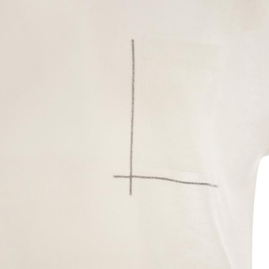 25SS 브루넬로 쿠치넬리 스웨터 M1T244710 WHITE - BRUNELLO CUCINELLI