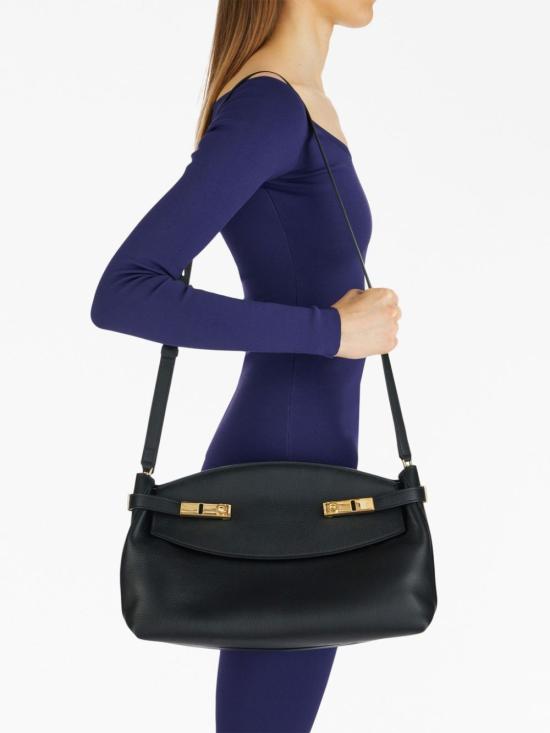 25SS 살바토레 페라가모 크로스백 HUG POUCH L 766676NERO Black - SALVATORE FERRAGAMO