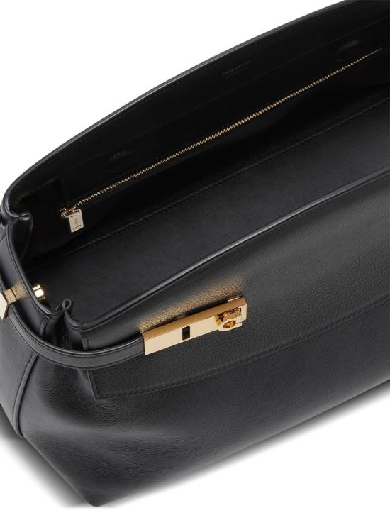 25SS 살바토레 페라가모 크로스백 HUG POUCH L 766676NERO Black - SALVATORE FERRAGAMO