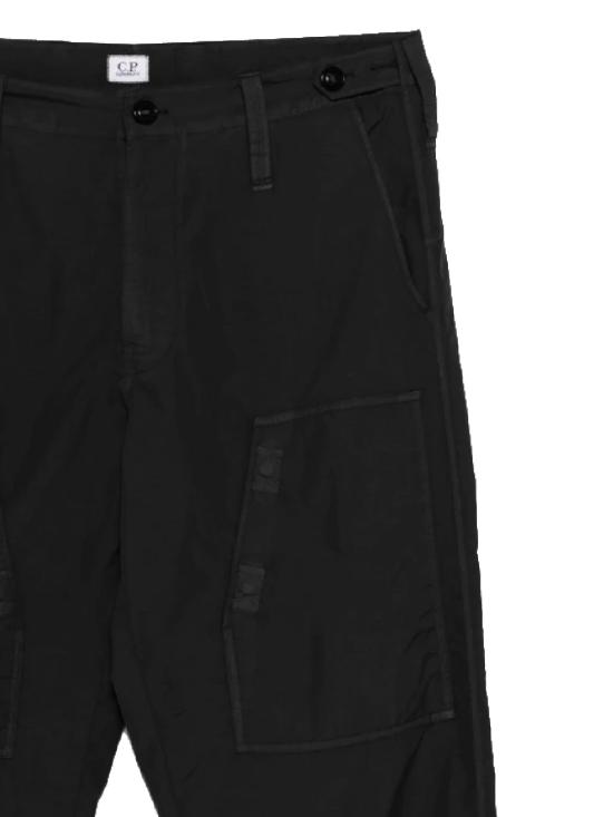 25SS 씨피 컴퍼니 스트레이트 팬츠 18CMPA082A005991G999 BLACK DOM - C.P. COMPANY