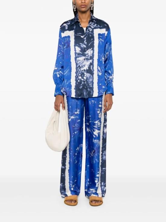 25SS 에르마노 피렌제 팔라초 팬츠 D46EP059ED2 MFA34 Blue - ERMANNO FIRENZE