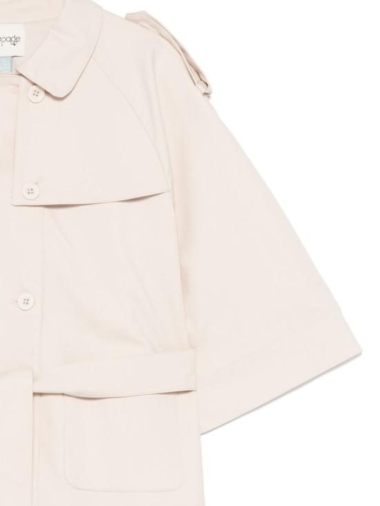 25SS [주니어] A'LAPAGE 코트 25SAGCSP00062 RIC TUBEROSA BEIGE Beige - OTHER BRANDS