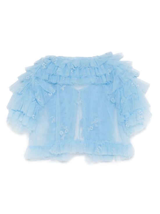 25SS [주니어] A'LAPAGE 자켓/베스트 25SAGCSP00070 RIC CAMELIA BLU CIELO Clear Blue - OTHER BRANDS