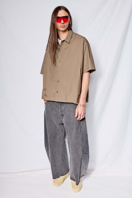  어셈블리 뉴욕 반팔 셔츠 어셈블리 카페 타자기 천 상자 - ASSEMBLY NEW YORK