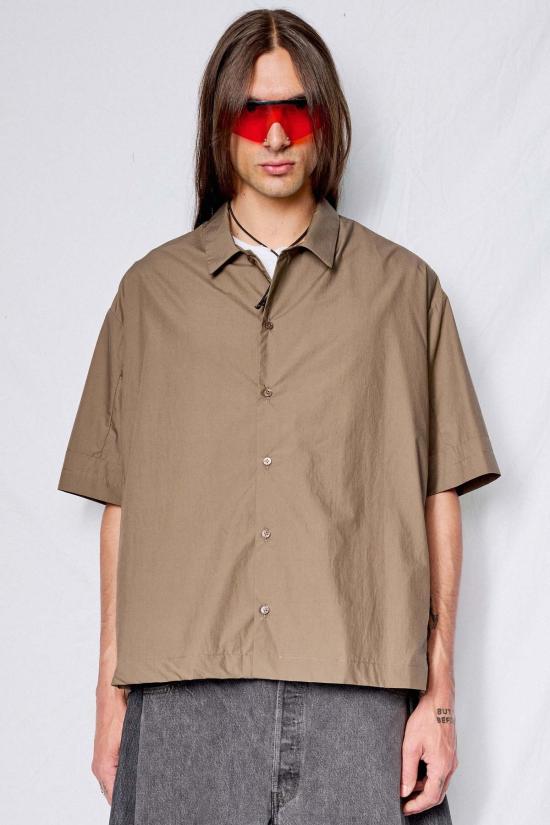  어셈블리 뉴욕 반팔 셔츠 어셈블리 카페 타자기 천 상자