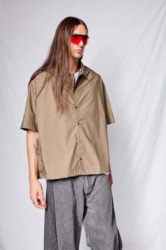  어셈블리 뉴욕 반팔 셔츠 어셈블리 카페 타자기 천 상자 - ASSEMBLY NEW YORK