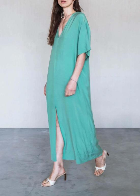  휴머노이드 롱 원피스 데지 드레스 - HUMANOID