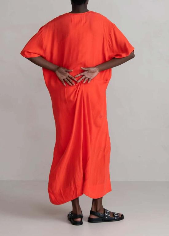  휴머노이드 롱 원피스 데지 드레스 - HUMANOID