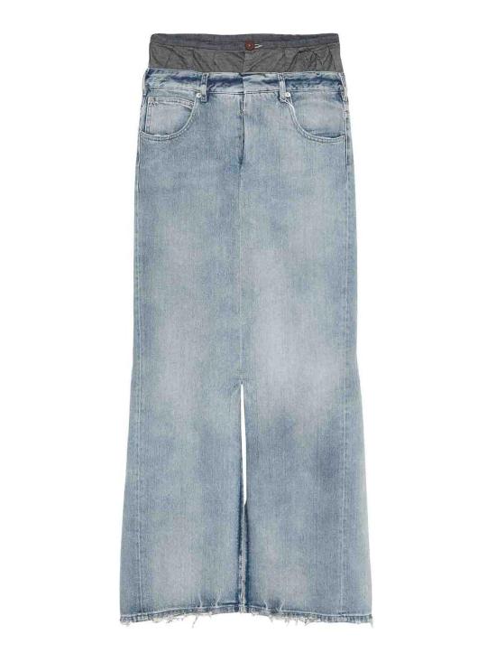 25SS 마르지엘라 미디 스커트 S51MI0006S30383961 Blue