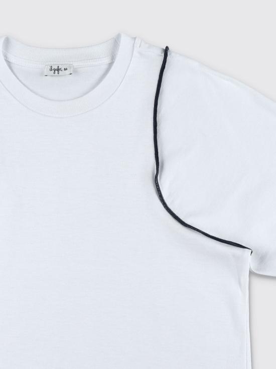 25SS [키즈] 일 구포 티셔츠 P25TS466MF001 0149 White - IL GUFO