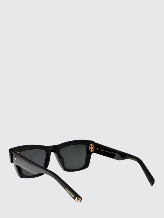 25FW 발렌티노 가라바니 선글라스 VLS 106A 50 Black White Gold w Dark Green - VALENTINO GARAVANI