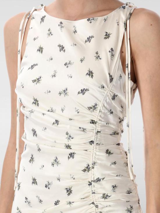 25SS 가니 롱 원피스 W0262 135 White - GANNI