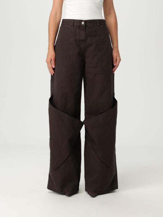 25FW 디 아티코 스트레이트 팬츠 250WCP00198DDC093AA 064 Brown