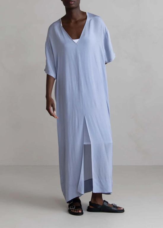  휴머노이드 롱 원피스 데지 드레스 - HUMANOID