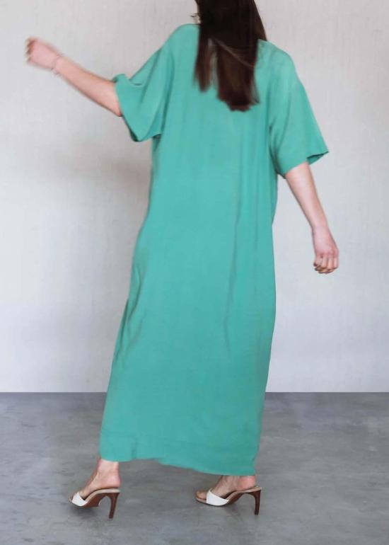  휴머노이드 롱 원피스 데지 드레스 - HUMANOID