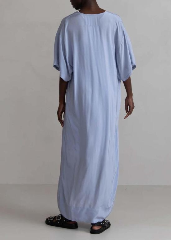  휴머노이드 롱 원피스 데지 드레스 - HUMANOID