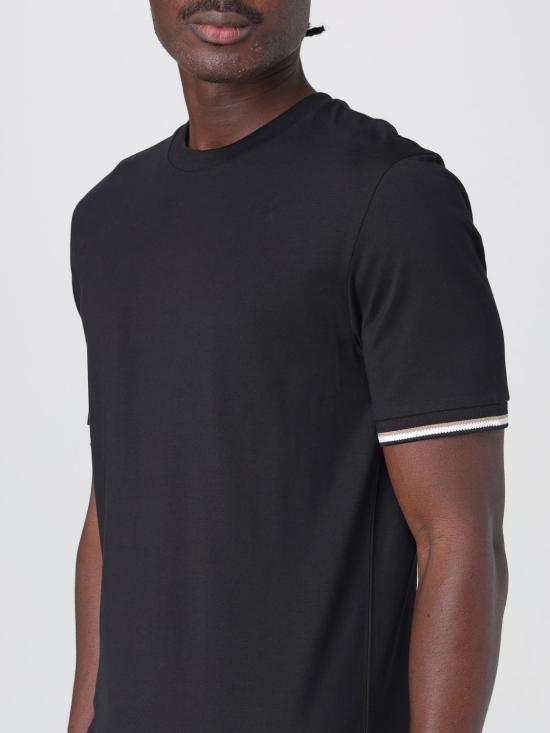 25FW 보스 반팔 티셔츠 50501097 001 Black - BOSS