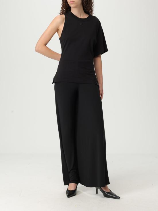 25SS 쿠레쥬 스트레이트 팬츠 225JPA324JS0220 9999 Black - COURREGES