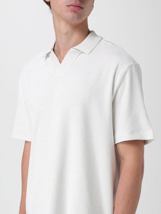 25SS 보스 폴로 티셔츠 50506193 106 Sand - BOSS