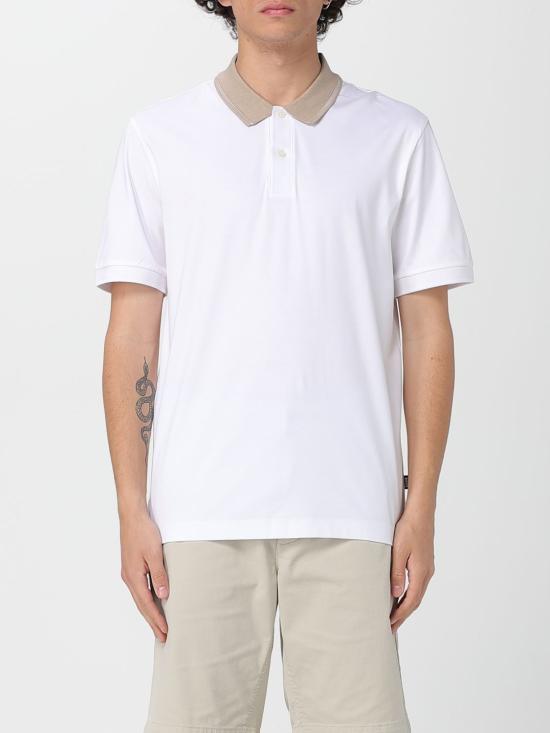 25FW 보스 폴로 티셔츠 50531791 101 White 1