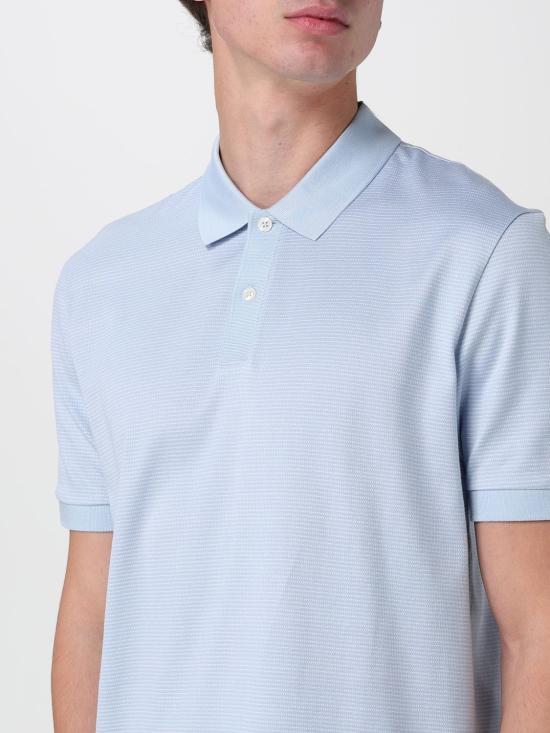 25FW 보스 폴로 티셔츠 50532246 450 Sky Blue - BOSS