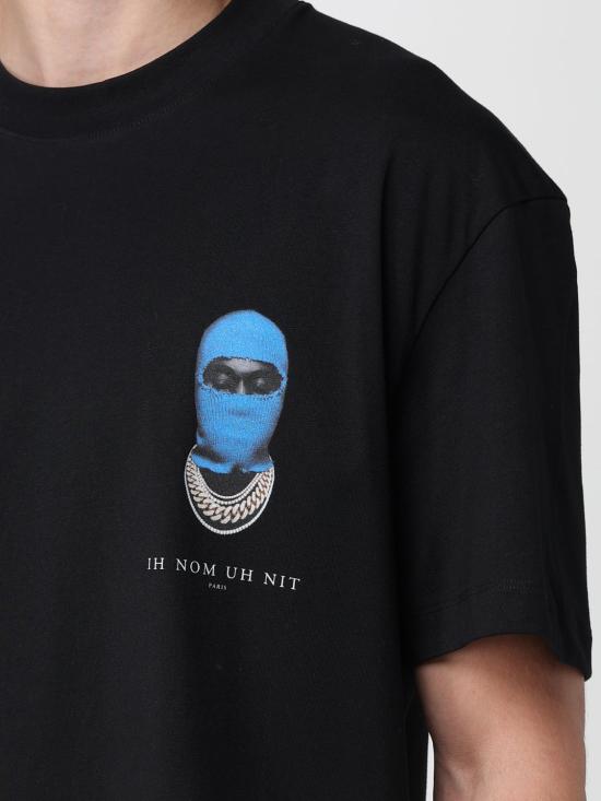 25SS 이놈어닛 반팔 티셔츠 NUS25251 009 Black - IH NOM UH NIT