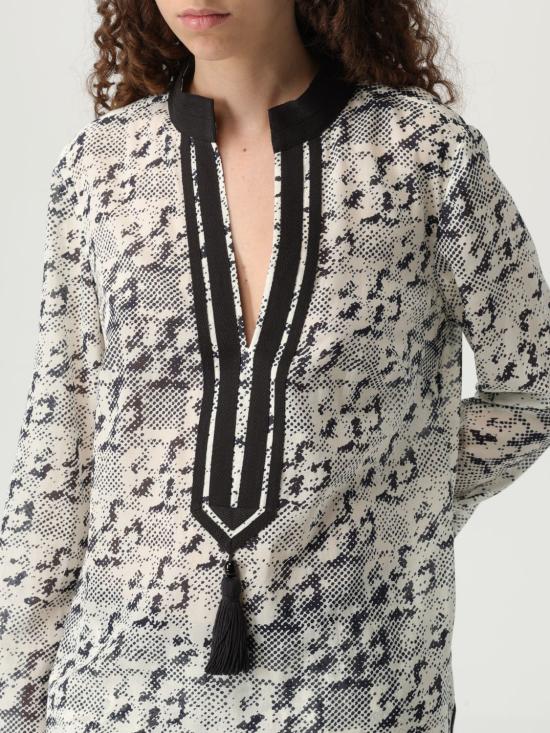 25SS 토리버치 롱 원피스 168913 113 Black - TORY BURCH