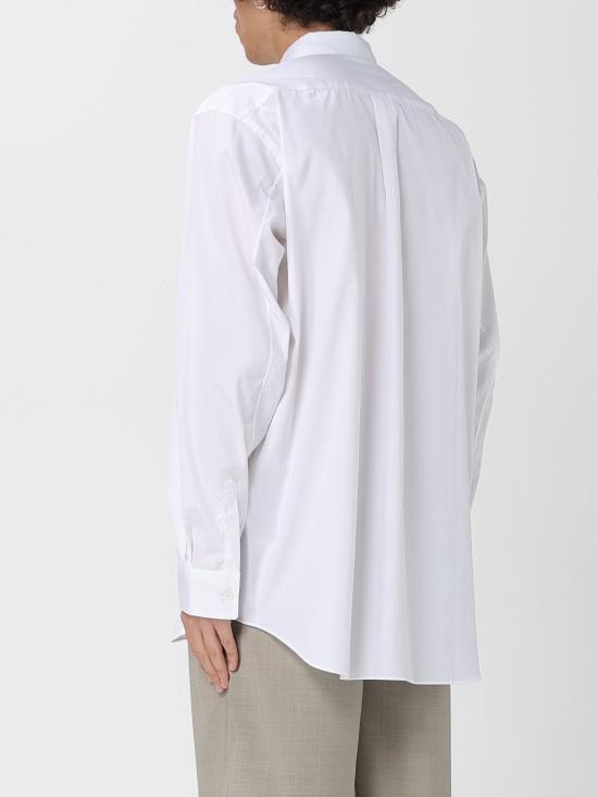 25FW 꼼데가르송 긴팔 셔츠 FZB011 3 White - COMME DES GARCONS