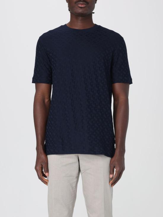 25SS 보스 반팔 티셔츠 50537131 404 Blue