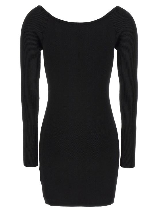 25FW 디젤 M-VERA 엠 베라 오프숄더 숏 원피스  A141880DLAX9XX BLACK DOM - DIESEL