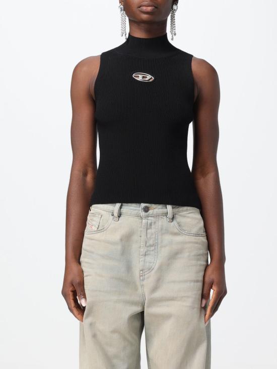 25SS 디젤 민소매 티셔츠 A130200DLAX9XX BLACK DOM