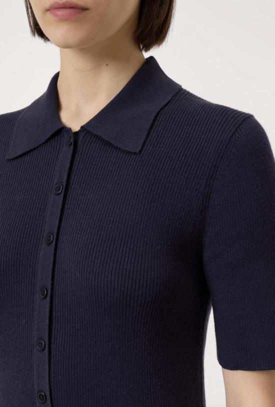  클로즈드 반팔 티셔츠 닫힌 폴로 반팔 상의 - CLOSED