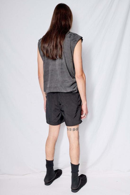  어셈블리 뉴욕 숏팬츠 어셈블리 블랙 타슬란 캠프 숏 - ASSEMBLY NEW YORK