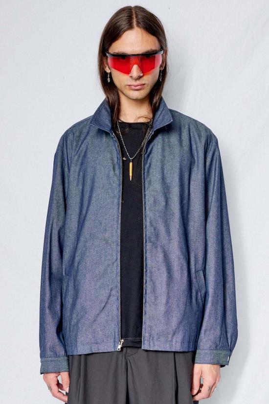  어셈블리 뉴욕 데님 자켓 어셈블리 인디고 데님 지퍼 재킷