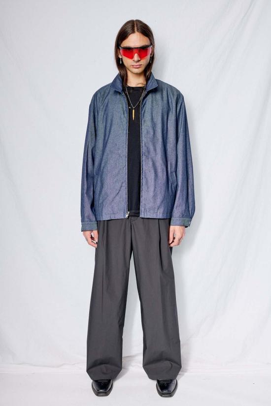  어셈블리 뉴욕 데님 자켓 어셈블리 인디고 데님 지퍼 재킷 - ASSEMBLY NEW YORK