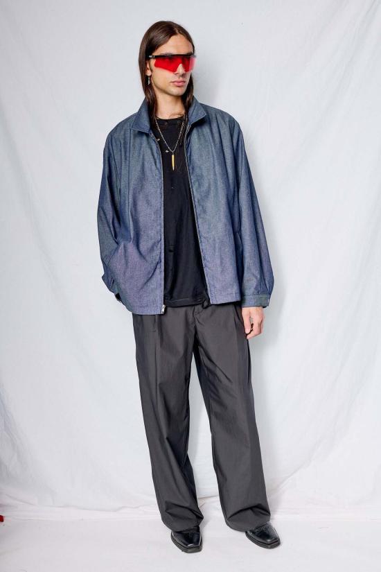  어셈블리 뉴욕 데님 자켓 어셈블리 인디고 데님 지퍼 재킷 - ASSEMBLY NEW YORK