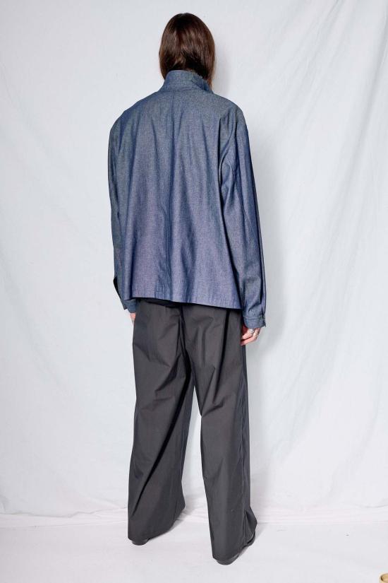  어셈블리 뉴욕 데님 자켓 어셈블리 인디고 데님 지퍼 재킷 - ASSEMBLY NEW YORK