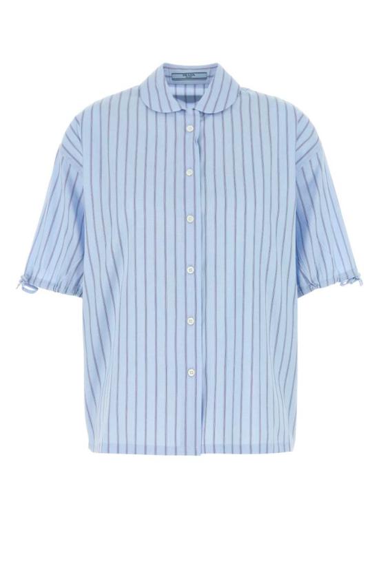 25FW 프라다 셔츠 P450ISOOO17FL F043O STRIPPED