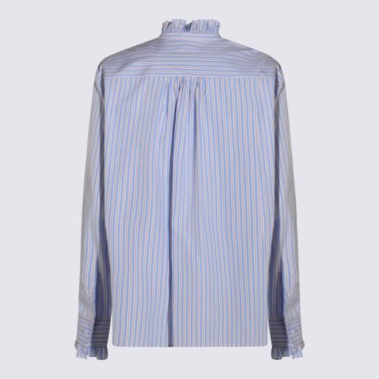 25FW 발렌티노 가라바니 긴팔 셔츠 7V3ABP76AYASCJ BLUE - VALENTINO GARAVANI