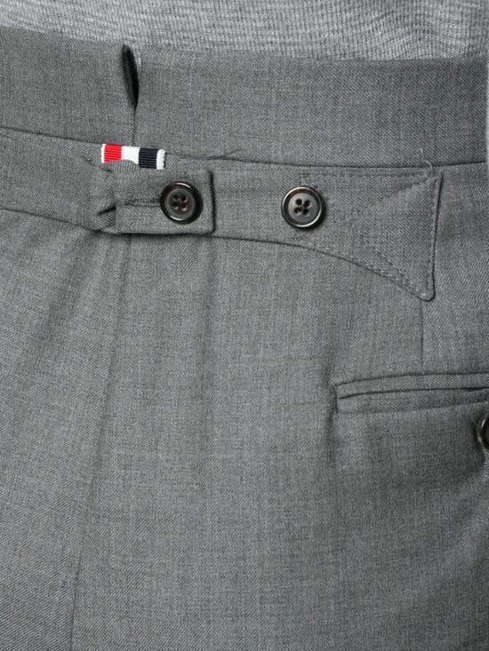 25FW 톰브라운 스트레이트 팬츠 FTC337A00626 035 MED GREY - THOM BROWNE