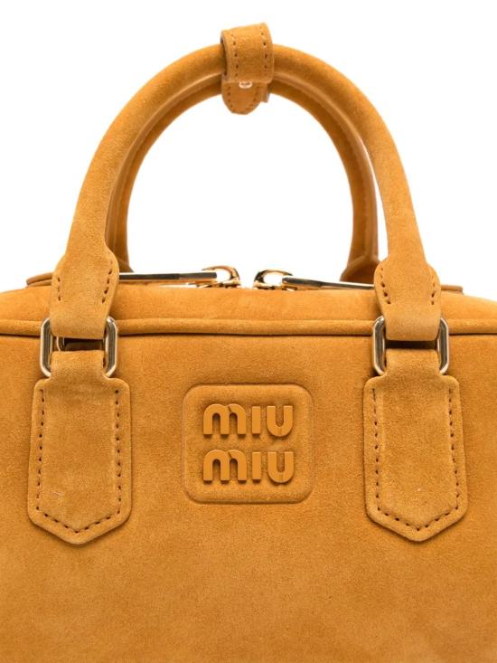 25FW 미우미우 토트백 5BB142VOON2CS4 F0R55 WHISKY - MIU MIU