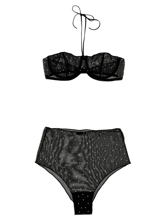  오세리 라운지 웨어 OGW232BLACKCRYSTAL Black