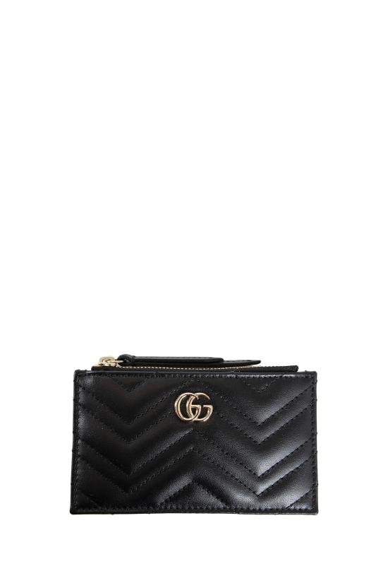 25FW 구찌 GG 마몽 집 키 케이스 813353DTDHD1000 BLACK DOM - GUCCI