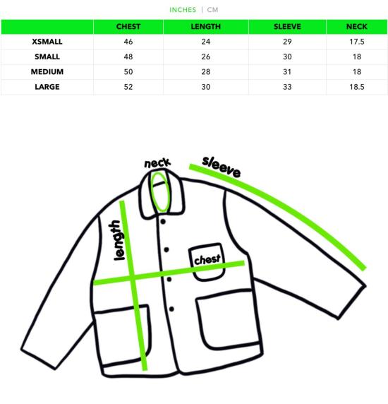  밀스 자켓 식사 케일 포리저 재킷 - MEALS