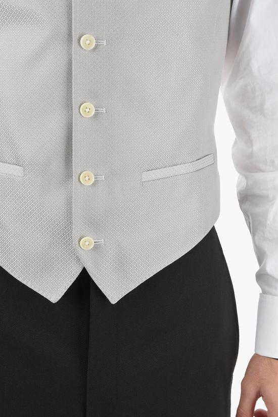  꼬르넬리아니 수트 자켓 77CZ50 6167168 023 Bianco Grigio - CORNELIANI