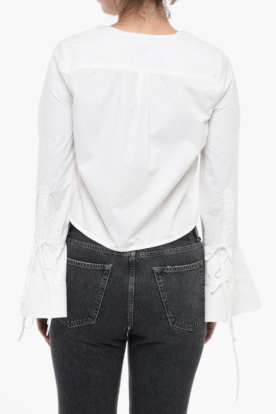  팜앤젤스 블라우스 PWGF003S23FAB0010110 White - PALM ANGELS