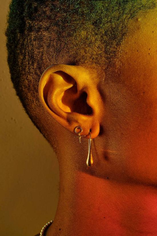  탈리스만 이어링 상귀네 드롭 - TALISMAN