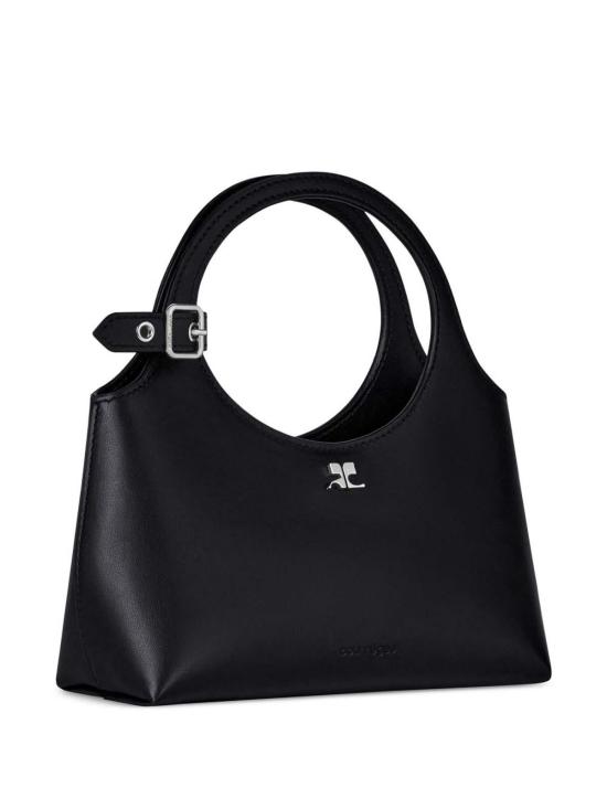 25FW 쿠레쥬 토트백 125GSA163CR00659999 Black - COURREGES